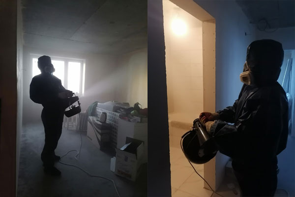 Обработка холодным туманом в Димитровграде